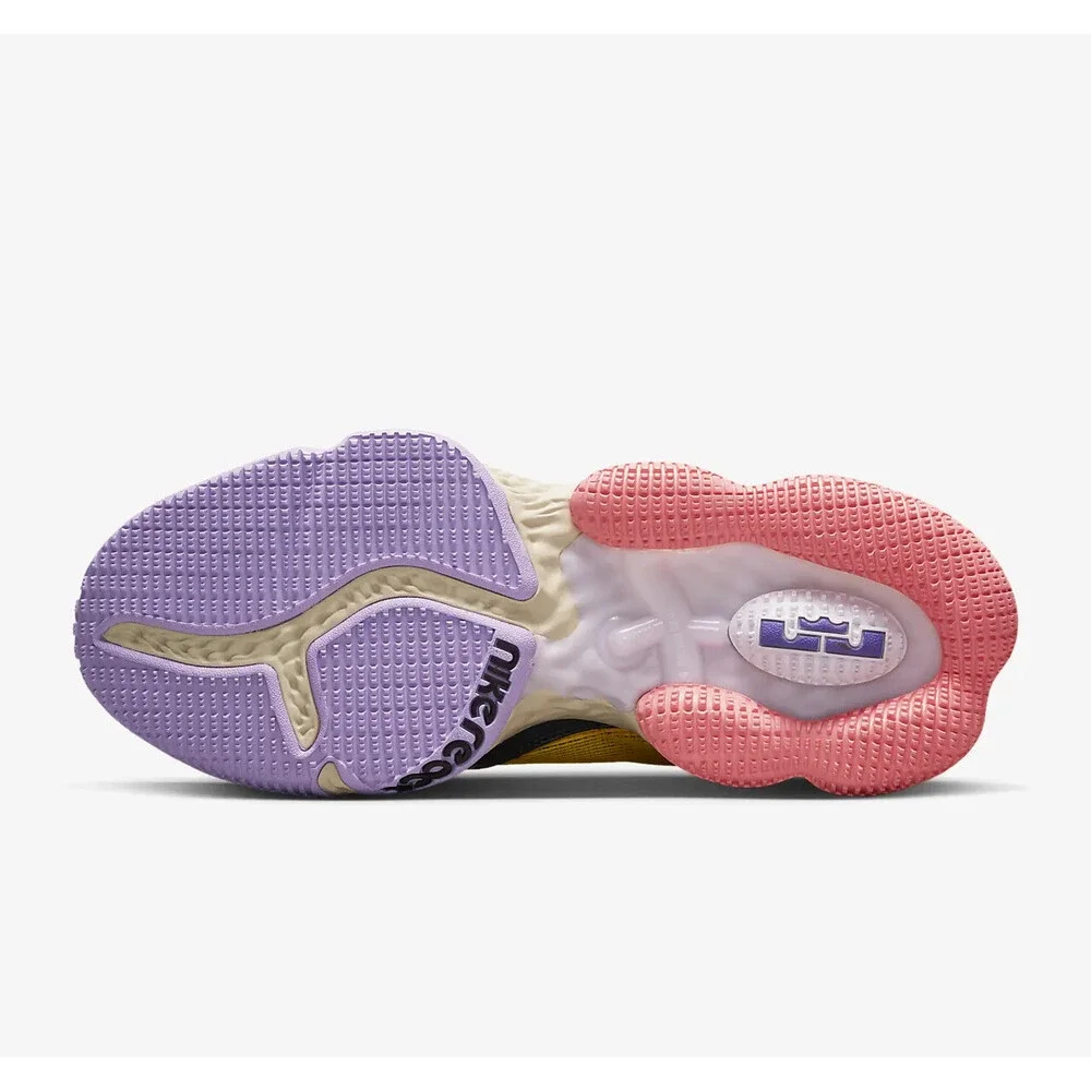 Nike LeBron 19 Low Basketball Shoes Lilac Pink Glaze Men’s Sz 11 DO9829-500